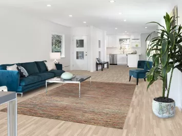 Striped Gabbeh Oriental Area Rug 6x10