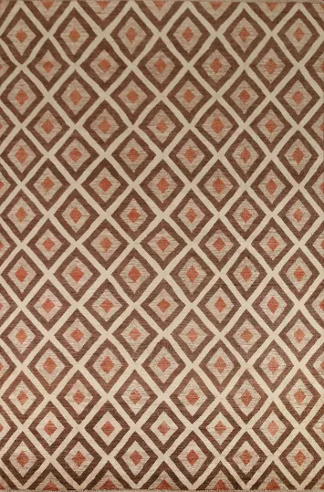 All-Over Wool Gabbeh Geometric Area Rug 8x10