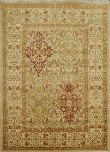 Vegetable Dye Ziegler Oriental Area Rug 4x6