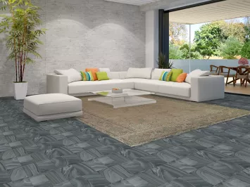 Distressed Tabriz Persian Area Rug 10x13