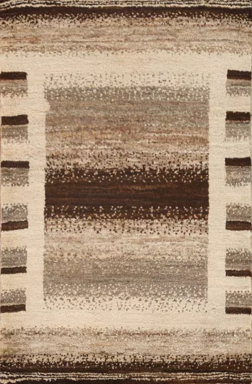 Geometric Gabbeh Kashkoli Oriental Rug 2x3