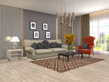 Geometric Gabbeh Kashkoli Oriental Area Rug 5x8