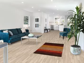 Striped Modern Gabbeh Wool Area Rug 3x5