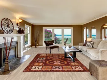 Geometric Moroccan Oriental Area Rug 7x10