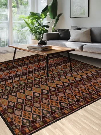 Vibrant Moroccan Area Rug 8x10 for Sophisticated Home Decor