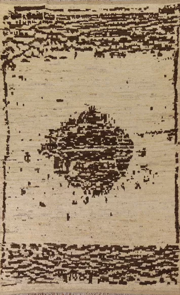 Handmade Moroccan Oriental Area Rug 7x10