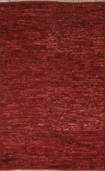 Handmade Moroccan Wool Area Rug 4x6