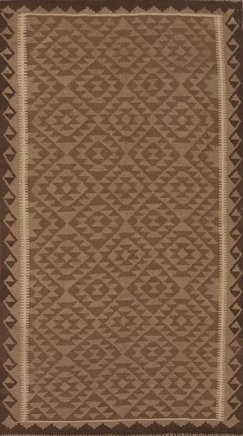 Kilim Reversible Wool Area Rug 5x8