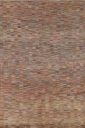 Striped Gabbeh Kashkoli Oriental Area Rug 6x8