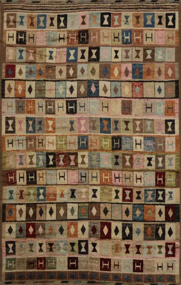 Captivating Moroccan Geometric Area Rug 10x13 for Artistic Ambiance