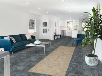 Floral Oushak Turkish Runner Rug 3x10