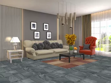 Gabbeh Kashkoli Contemporary Area Rug 4x6