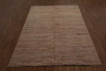 Striped Gabbeh Kashkoli Oriental Area Rug 7x10