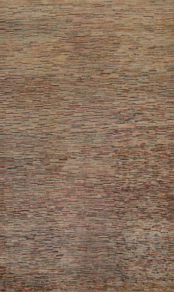 Striped Gabbeh Kashkoli Oriental Area Rug 6x10