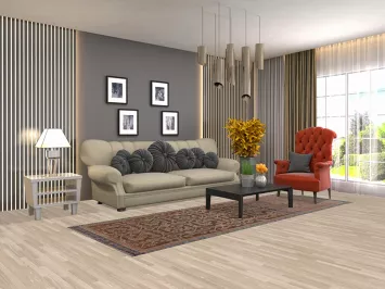 Vintage Brown Malayer Persian Runner Rug 3x10