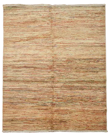 Striped Gabbeh Kashkoli Oriental Area Rug 5x6