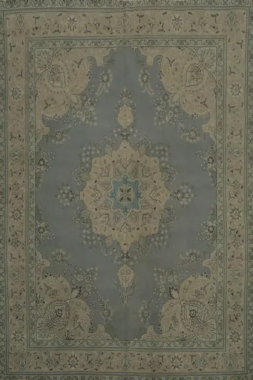 Vintage Medallion Tabriz Persian Area Rug 10x13 for a Touch of Luxury