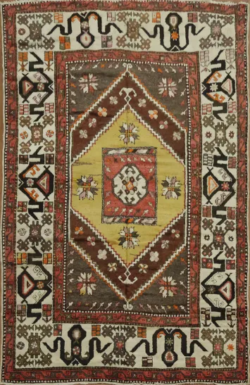 Geometric Moroccan Oriental Area Rug 6x9