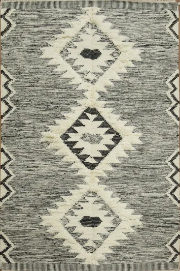 Tribal Durrie Kilim Oriental Area Rug 4x6