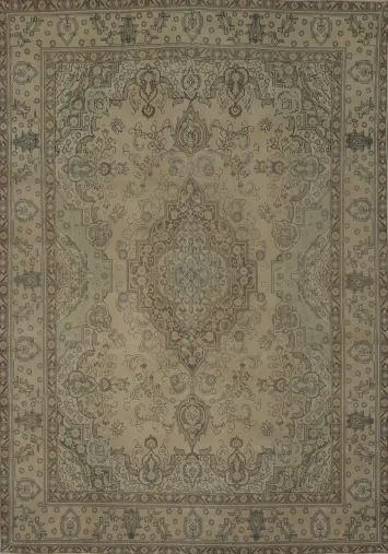 Timeless Tabriz Persian Area Rug 10x12 for a Classic Look