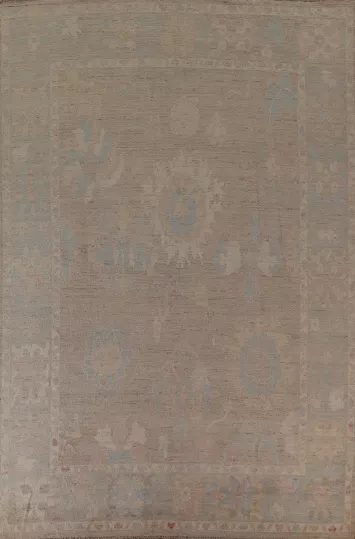 Vegetable Dye Oushak Oriental Area Rug 9x12