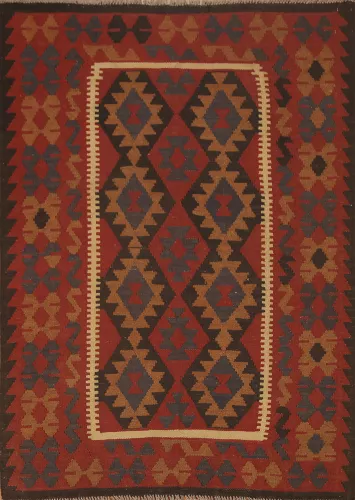 Tribal Kilim Oriental Area Rug 5x6