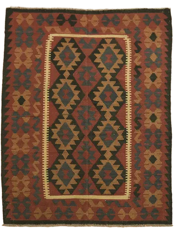 Tribal Kilim Oriental Area Rug 5x6