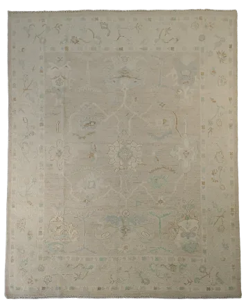 Vegetable Dye Oushak Oriental Area Rug 8x10