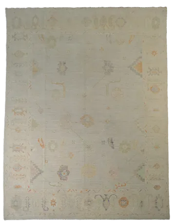 Vegetable Dye Oushak Oriental Area Rug 8x10