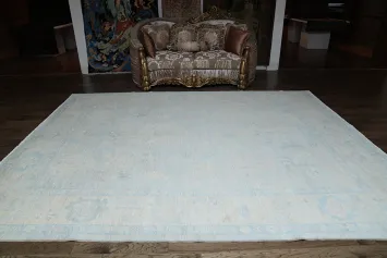 Vegetable Dye Oushak Oriental Area Rug 9x12