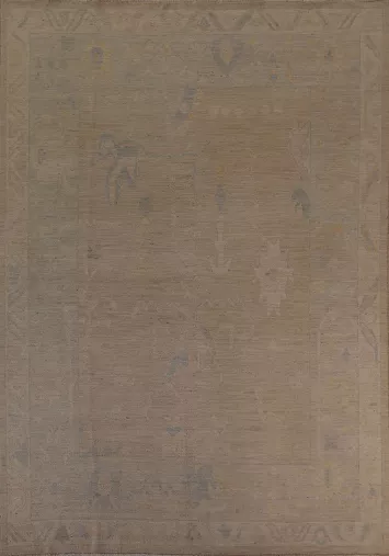 Turkish Oushak Vegetable Dye Area Rug 8x10