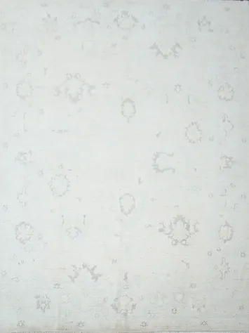 Turkish Oushak Vegetable Dye Area Rug 9x12