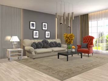 Vegetable Dye Oushak Turkish Area Rug 8x10