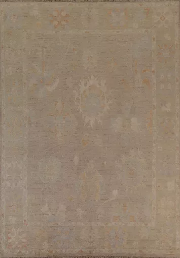 Vegetable Dye Oushak Oriental Area Rug 8x10
