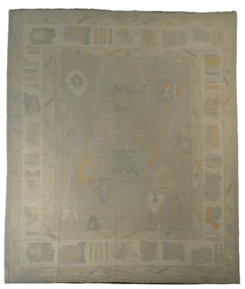 Handmade Oushak Vegetable Dye Area Rug 8x10