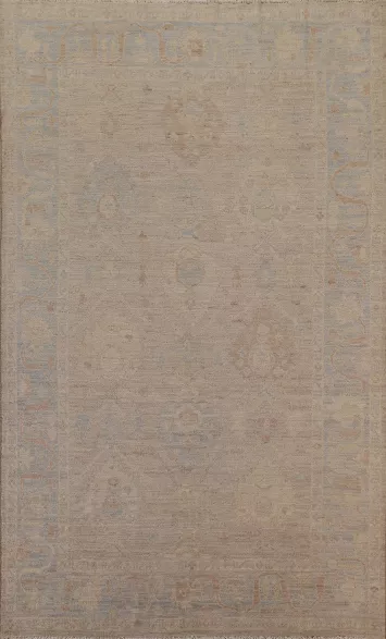 Vegetable Dye Oushak Oriental Area Rug 7x10