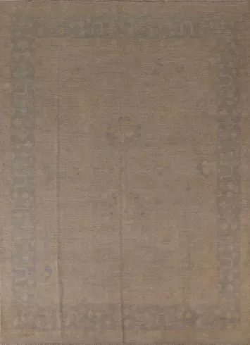 Vegetable Dye Oushak Turkish Area Rug 8x10