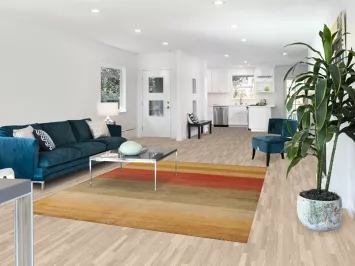 Striped Gabbeh Kashkoli Modern Area Rug 7x8