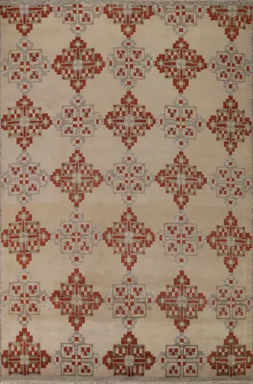 Geometric Gabbeh Oriental Area Rug 8x10