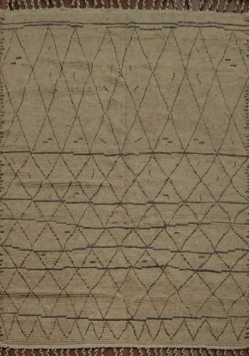 Artistic Handcrafted Moroccan Oriental Area Rug 8x10