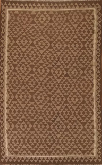 Tribal Wool Kilim Oriental Area Rug 7x10