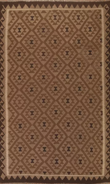 Geometric Kilim Oriental Area Rug 7x10