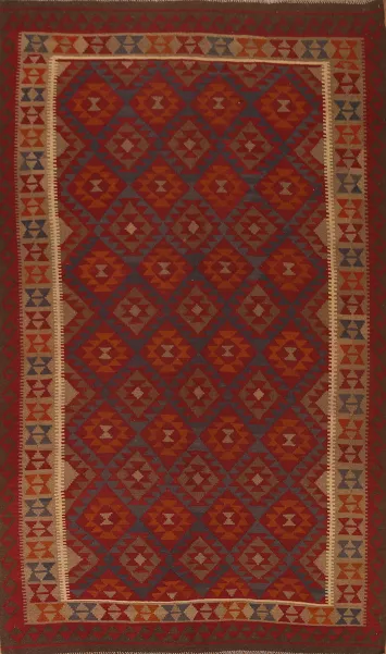 Geometric Kilim Oriental Area Rug 7x10