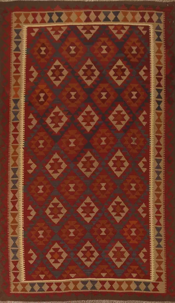Wool Kilim Oriental Area Rug 7x10