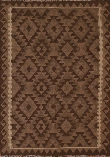 Geometric Kilim Oriental Area Rug 5x7