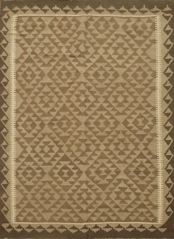 Geometric Kilim Oriental Area Rug 5x7