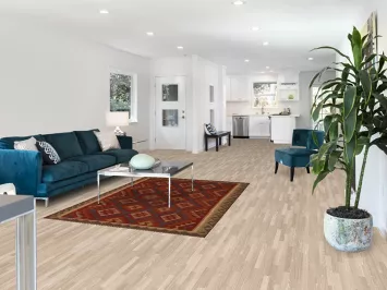 Hand-Woven Wool Kilim Oriental Area Rug 5x7