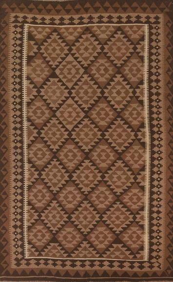 Geometric Kilim Oriental Area Rug 7x10