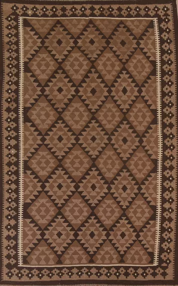 Geometric Kilim Oriental Area Rug 7x10