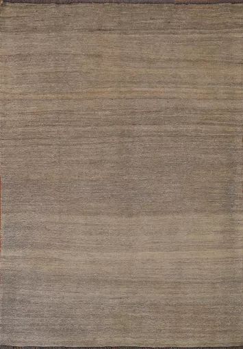 Natural Dye Kilim Modern Area Rug 5x6